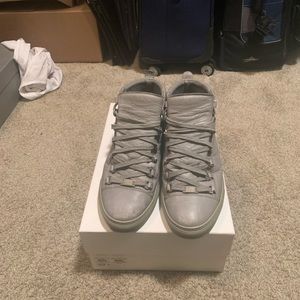 Grey Balenciaga Arenas